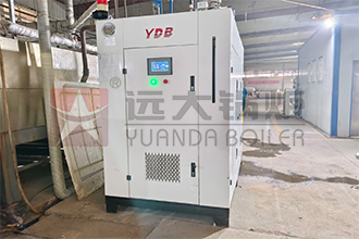 郑州某地毯集团有限公司LSS1-1.0-Q燃气蒸汽发生器