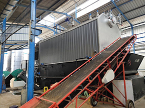 链条炉排锅炉图