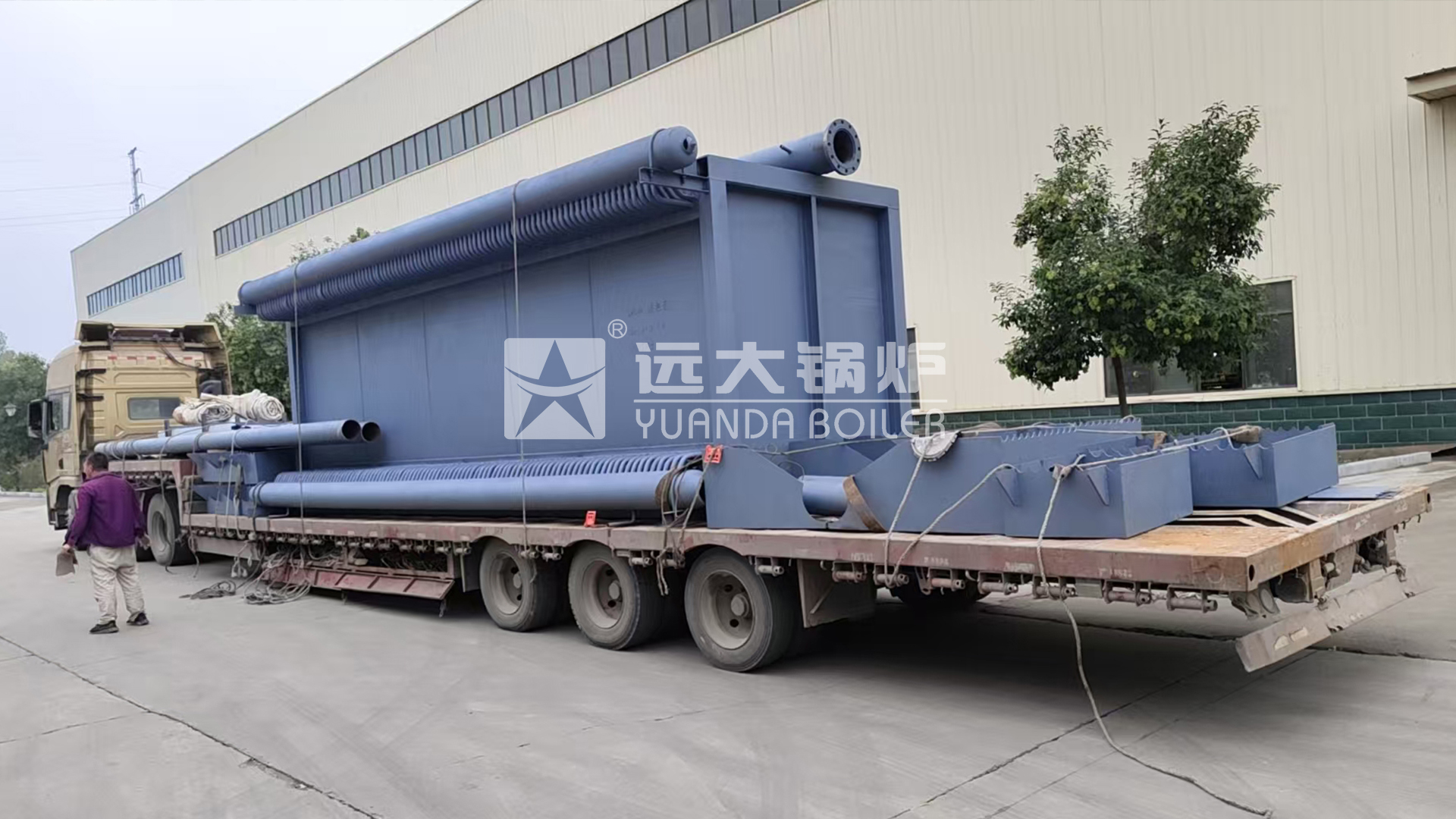 65吨角管锅炉过热器