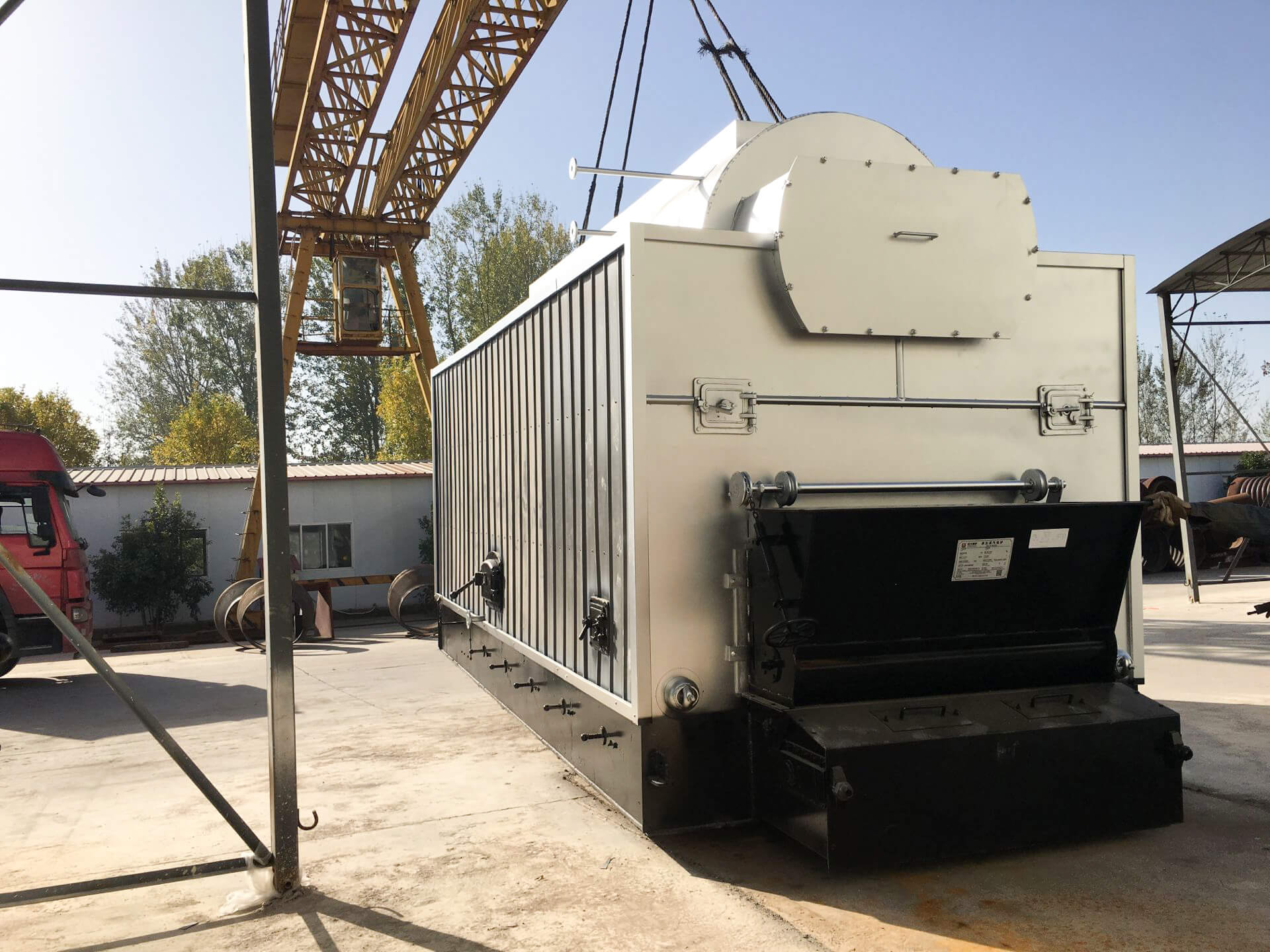 远大高效燃煤锅炉图