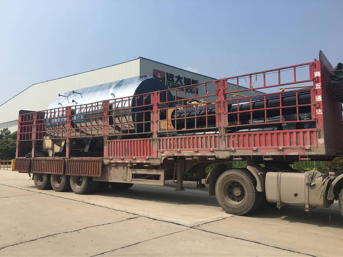 燃气锅炉发货图片一