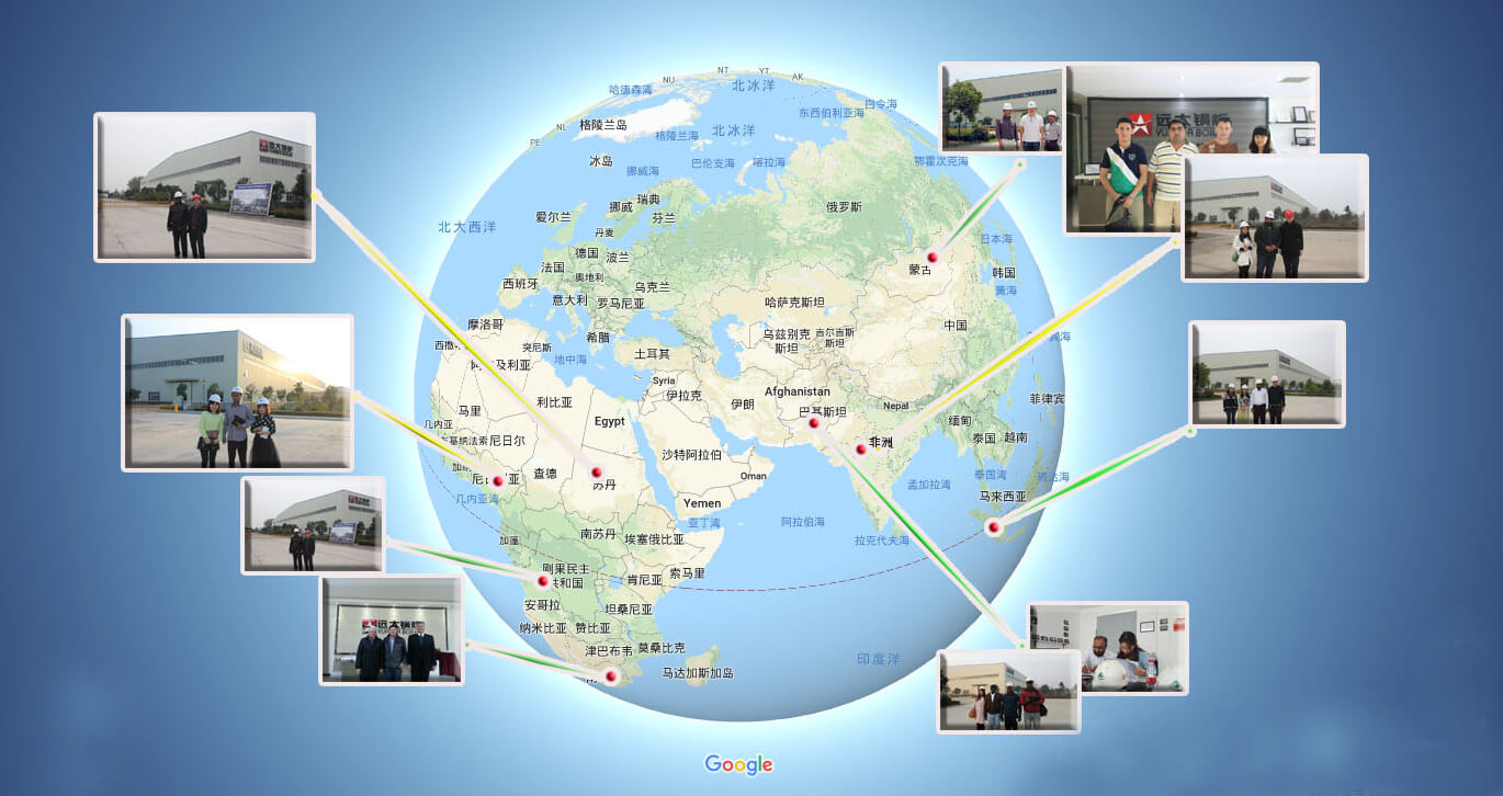 远大锅炉在海外