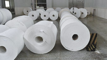 10吨燃气热水锅炉应用造纸行业